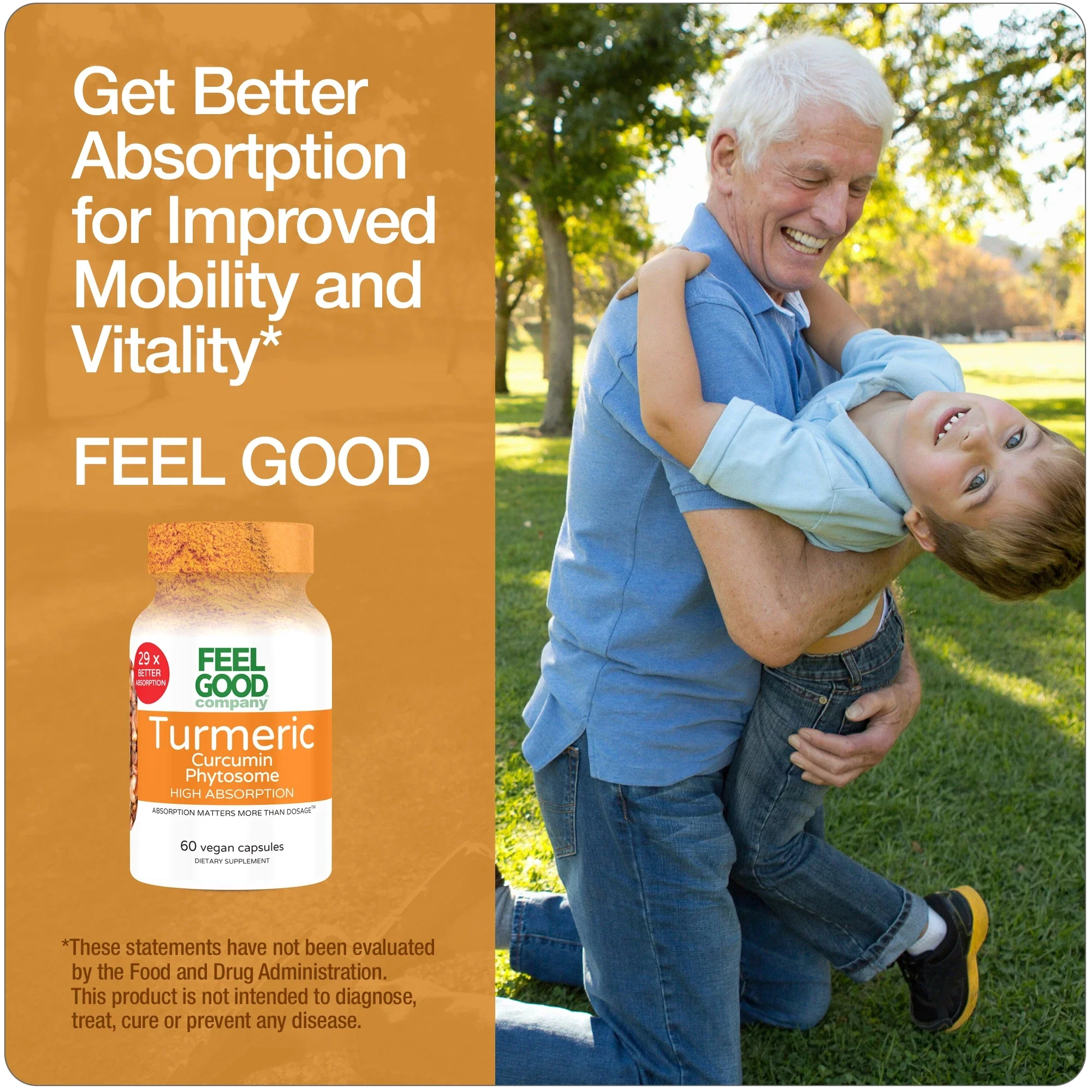 Turmeric Curcumin Phytosome™ (60 Vegan Capsules) - Image 7